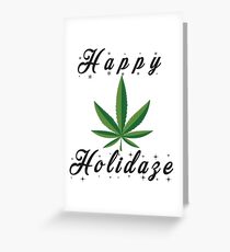 Tarjeta de felicitación Happy Holidaze
