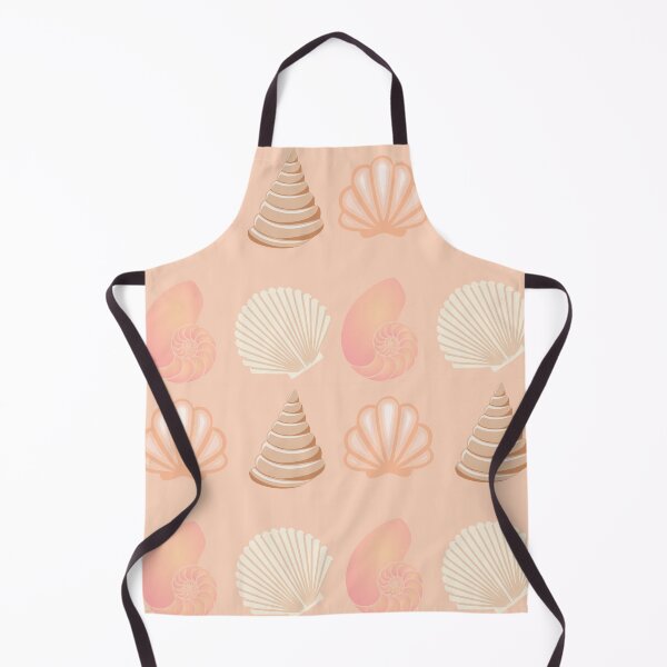 Item preview, Tan and White Seashell Shower Curtain designed and sold by MimsTees.