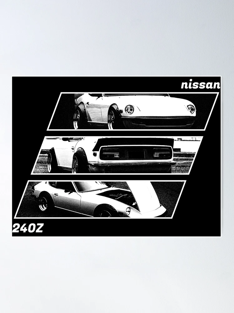 絵2 NISSAN DATSUN 240Z FAIRLADY Black 'N White Archive 2 (Black