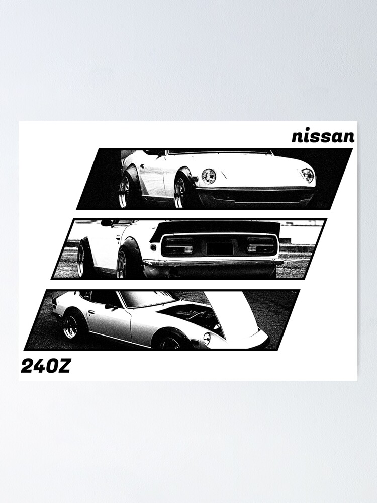 NISSAN DATSUN 240Z FAIRLADY Black 'N White Archive 2