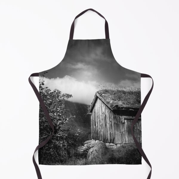 Item preview, Old Mountain Cabin - Black & White designed and sold by Nicklas81.