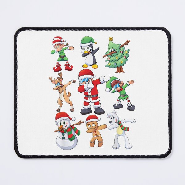 Item preview, Christmas Santa Dab Elf snowman Christmas Tree designed and sold by Letters-Art.
