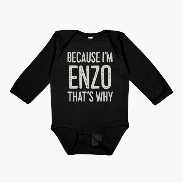Item preview, Because I’m Enzo That’s Why Funny Personalized Name designed and sold by MariosNydras.