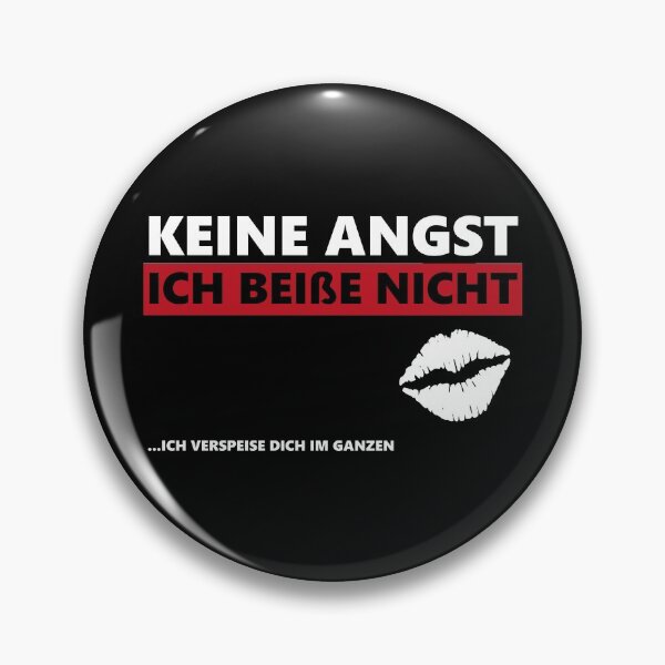 Item preview,  Keine Angst, ich beiße nicht. Lustige T-Shirt Sprüche. Frauen. designed and sold by silentcolors.