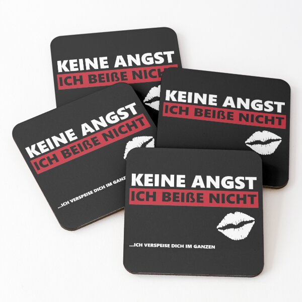 Item preview,  Keine Angst, ich beiße nicht. Lustige T-Shirt Sprüche. Frauen. designed and sold by silentcolors.