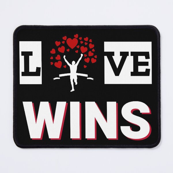 Item preview, LOVE WINS - Motivational Quote designed and sold by Luvjesus2.