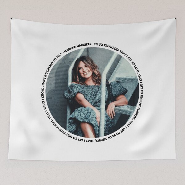 Item preview, Mariska Hargitay || I get to find my purpose designed and sold by chxstainiac-.