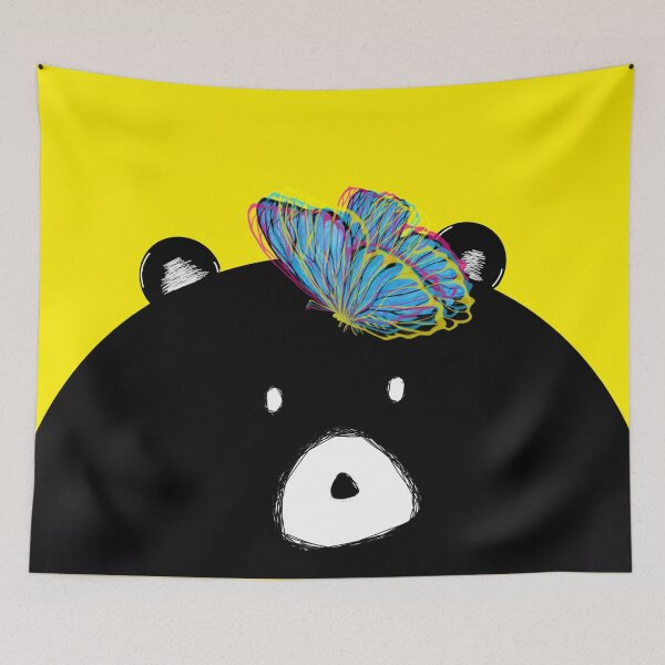 Item preview, Moon Bear with Butterfly ver.Overlay lines designed and sold by BubeBube.