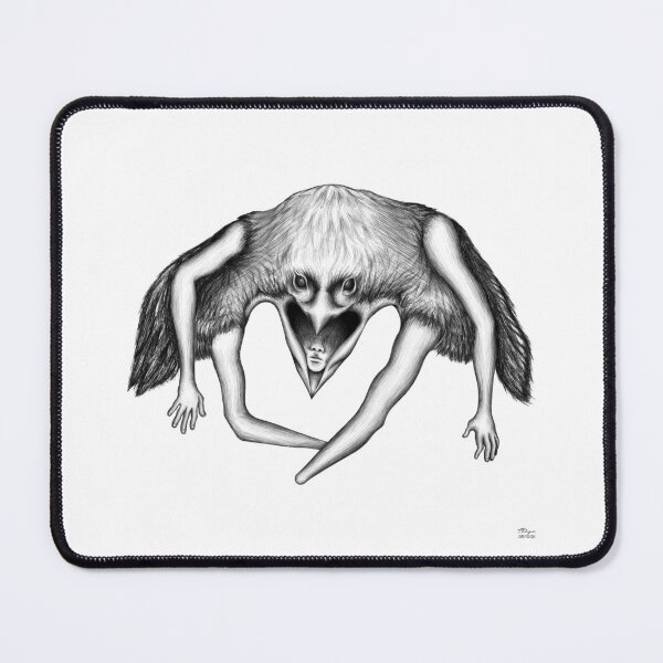 Item preview, Inktober 2021 DAY 5: Raven PRINT designed and sold by packtcrushd.