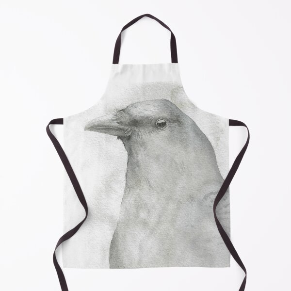 Item preview, Copy of american crow watercolor portrait designed and sold by L'Atelier Oranjade.
