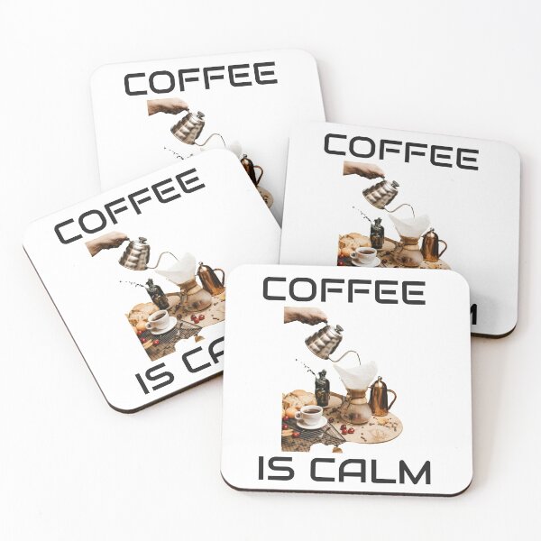 Item preview, coffee is calm designed and sold by qofebean.
