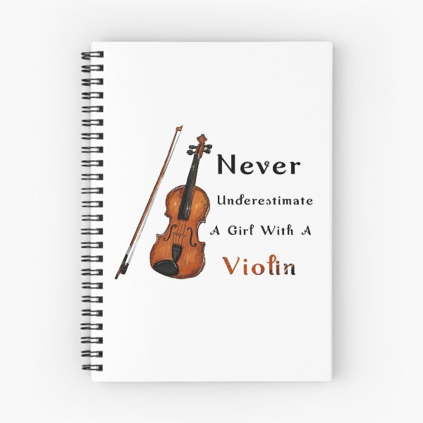 Item preview, Never Underestimate A Girl With A Violin Talented Girl designed and sold by Aymanerachif.