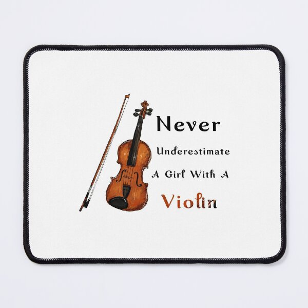 Item preview, Never Underestimate A Girl With A Violin Talented Girl designed and sold by Aymanerachif.
