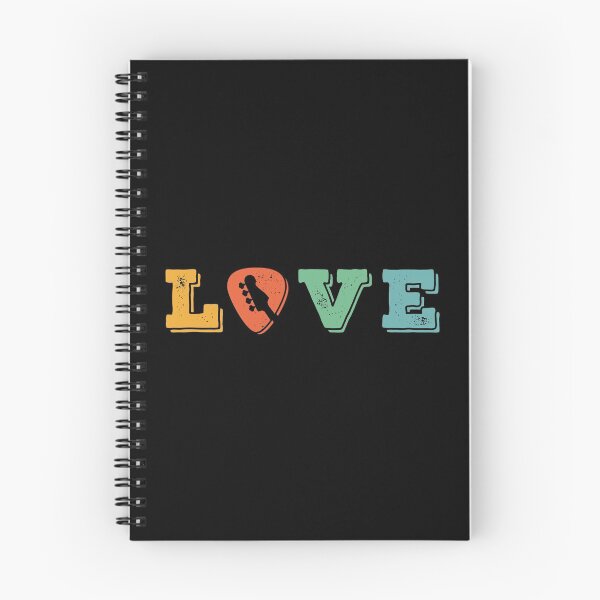 Item preview, Love Bass Guitar Pick Retro Theme designed and sold by nightsworthy.