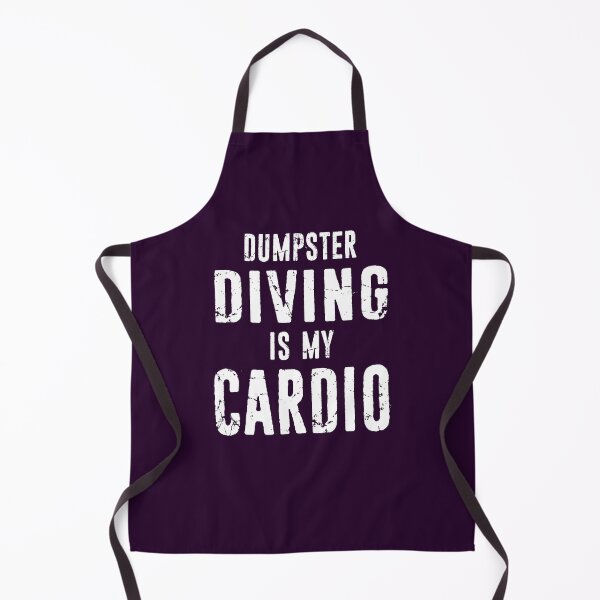 Item preview, Dumpster Diving Is My Cardio Dumpster Diver Distressed Style designed and sold by niftee.