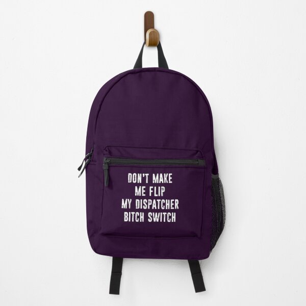Item preview, Funny 911 Dispatcher Don't Make Me Flip My Switch Distressed Typography designed and sold by niftee.