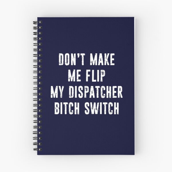 Item preview, Funny 911 Dispatcher Don't Make Me Flip My Switch Distressed Typography designed and sold by niftee.