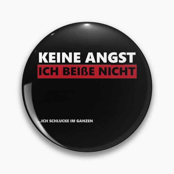 Item preview, Keine Angst, ich beiße nicht. Lustige coole T-Shirt Sprüche. designed and sold by silentcolors.