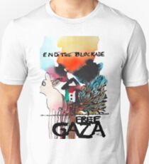End the Blockade - Free Gaza Unisex T-Shirt