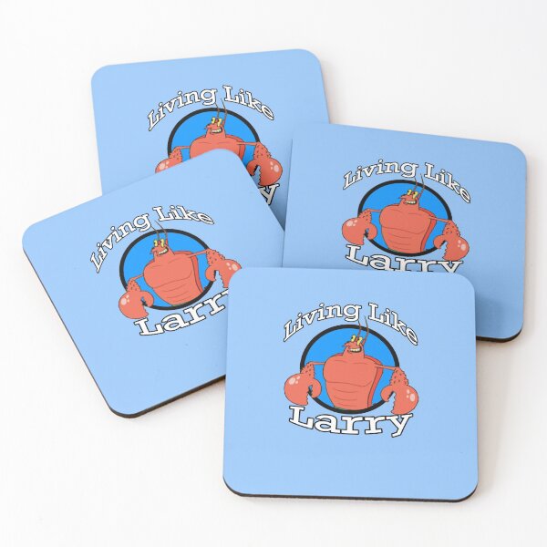 Item preview, Living Like Larry Sticker designed and sold by CRAIGDANIELS.