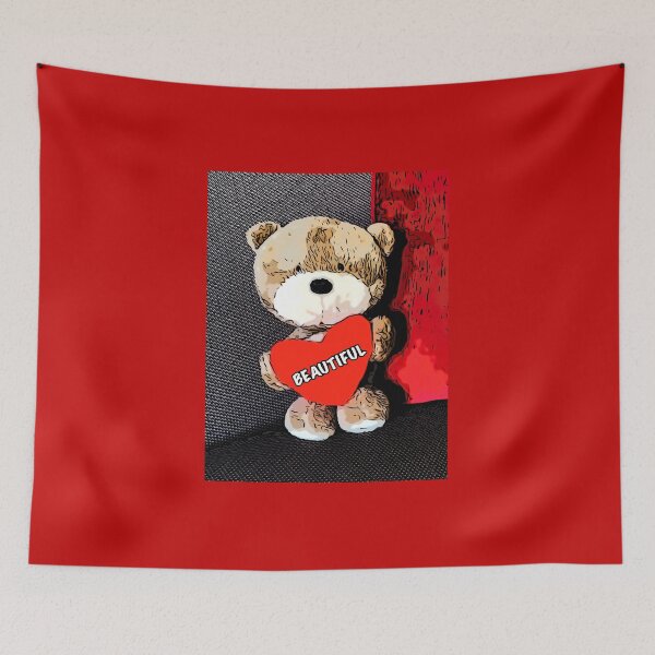 Item preview, Swanky Bear Hugs 'Beautiful' designed and sold by LordSwanky.