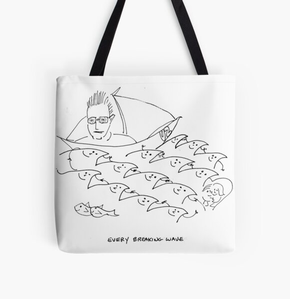 Item preview, Song Cartoon - Every Breaking Wave designed and sold by fred rosenthal.