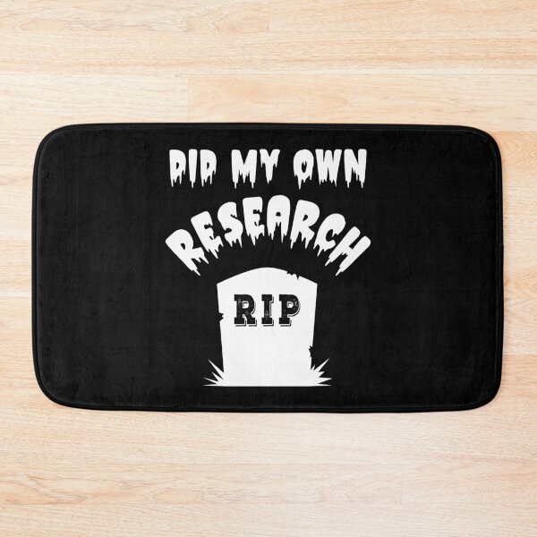 Item preview, Did My Own Research Dead Headstone designed and sold by WPahat.