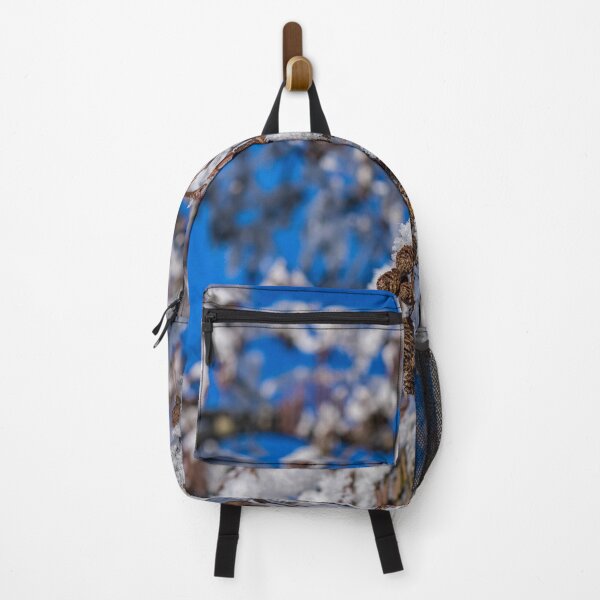 Item preview, Colorful snowy tree with blue sky  designed and sold by Photopat.