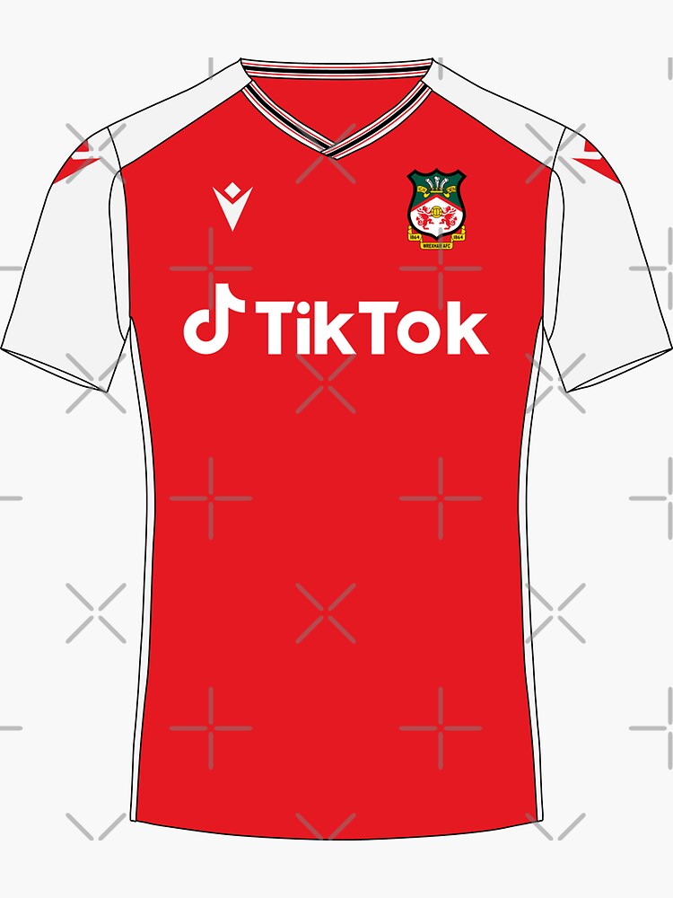Maillot Domicile Wrexham 2021/22, Homme, Taille S, Rouge, Macron