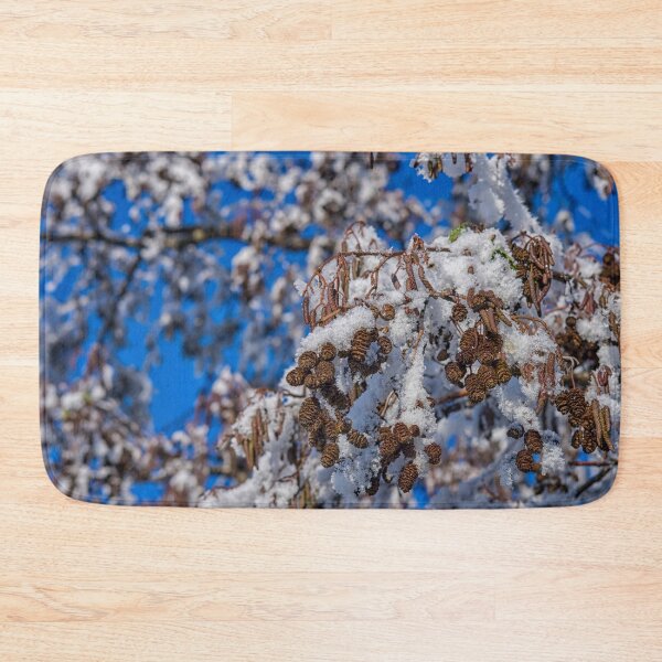 Item preview, Colorful snowy tree with blue sky  designed and sold by Photopat.