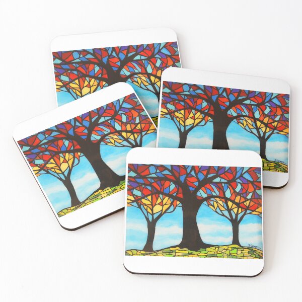 Item preview, Cathedral Trees designed and sold by LarsenFolkArt.