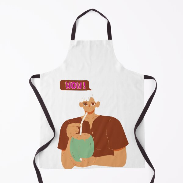 Item preview, girl drinking coconut juce designed and sold by NAD-990.