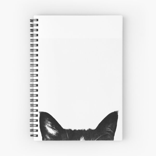 Item preview, Cat - Minimal Cat Art - Cats Ears - Kitty Love designed and sold by Ingrid Beddoes Photography.