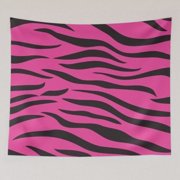 Item preview, black and pink tiger strips designed and sold by minah05.