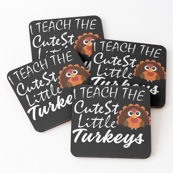 Item preview, I Teach The Cutest Turkeys Shirt, Teacher Thanksgiving Shirt, Thanksgiving Vibes, Thankful Teacher, Fall Teacher Shirt, Give Thanks Tees T-Shirt T-Shirt designed and sold by Djikou.