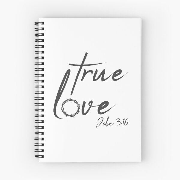 Item preview, Christian Design - True Love - John 3 verse 16 designed and sold by simplydesignart.