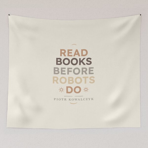 Item preview, Read Books Before Robots Do designed and sold by Geek Updated.