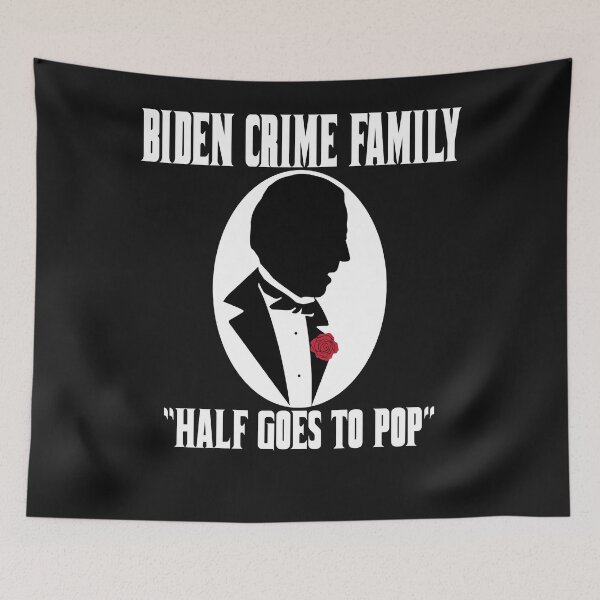 Item preview, Joe  Hunter Biden Crime Family Portrait Parody  Classic T-Shirt designed and sold by hurdsonia.