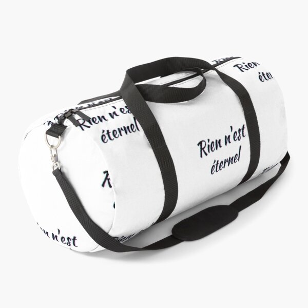 Item preview, Nothing lasts forever - popular french quotes lovers theme gifts (black) designed and sold by RebelliousRosee.