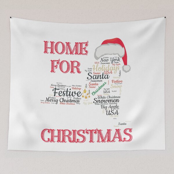 Item preview, New York Christmas Festive Word Art designed and sold by fra02.
