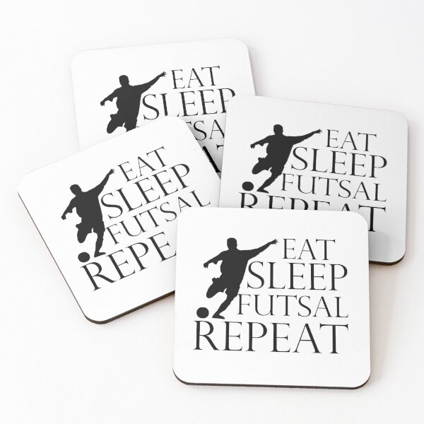 Item preview, Eat Sleep Futsal Repeat designed and sold by beefrancky.