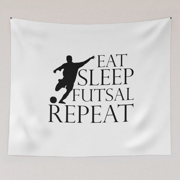 Item preview, Eat Sleep Futsal Repeat designed and sold by beefrancky.