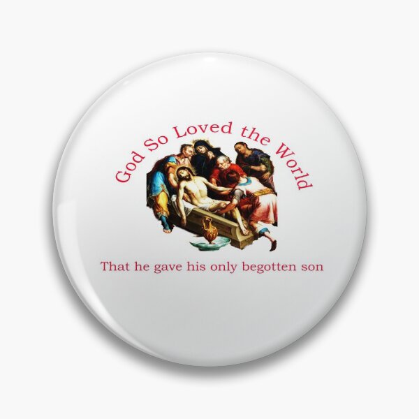 Item preview, God so loved the world that he gave his only son designed and sold by mrtom414.