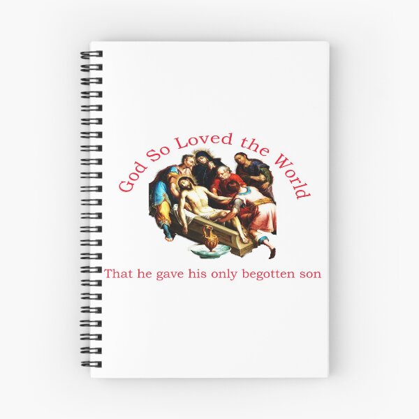 Item preview, God so loved the world that he gave his only son designed and sold by mrtom414.