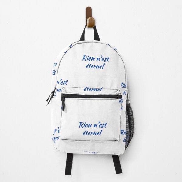 Item preview, Nothing lasts forever - popular french quotes lovers theme gifts (blue designed and sold by RebelliousRosee.