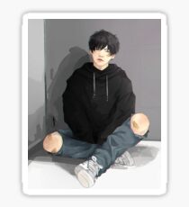 Yoongi is bored Sticker