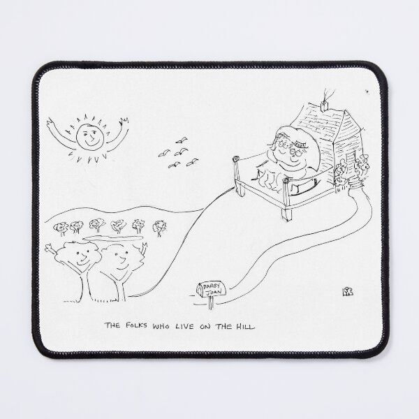 Item preview, Song Cartoon - Folks Who Live On The Hill designed and sold by fred rosenthal.