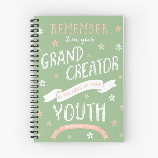 Item preview, Ecclesiastes 12:1 designed and sold by Paper Bee Gift Shop.