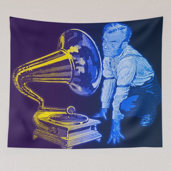 Item preview,  Man and a gramophone designed and sold by 리나 .