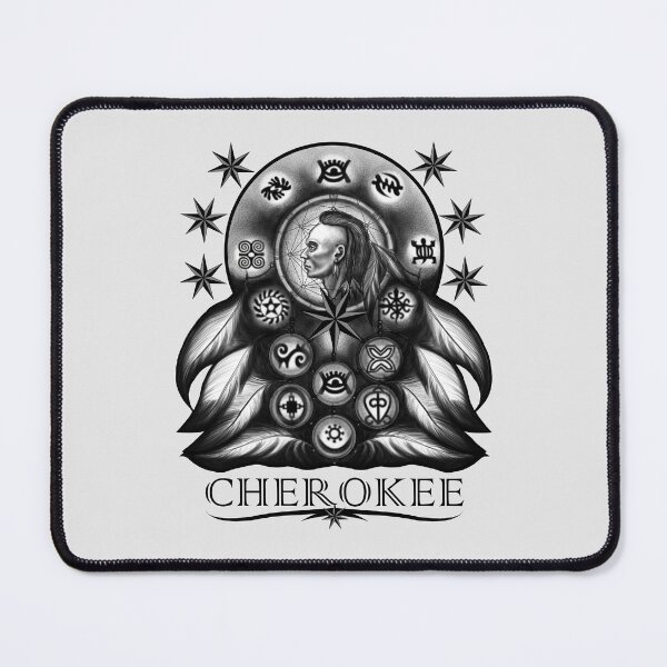 Item preview, Cherokee Native American Indian Magic Symbols designed and sold by Desha001.